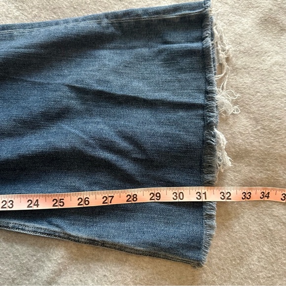 McGuire Majorelle Flare jeans Oceana distressed raw hem size 28 - Picture 10 of 10